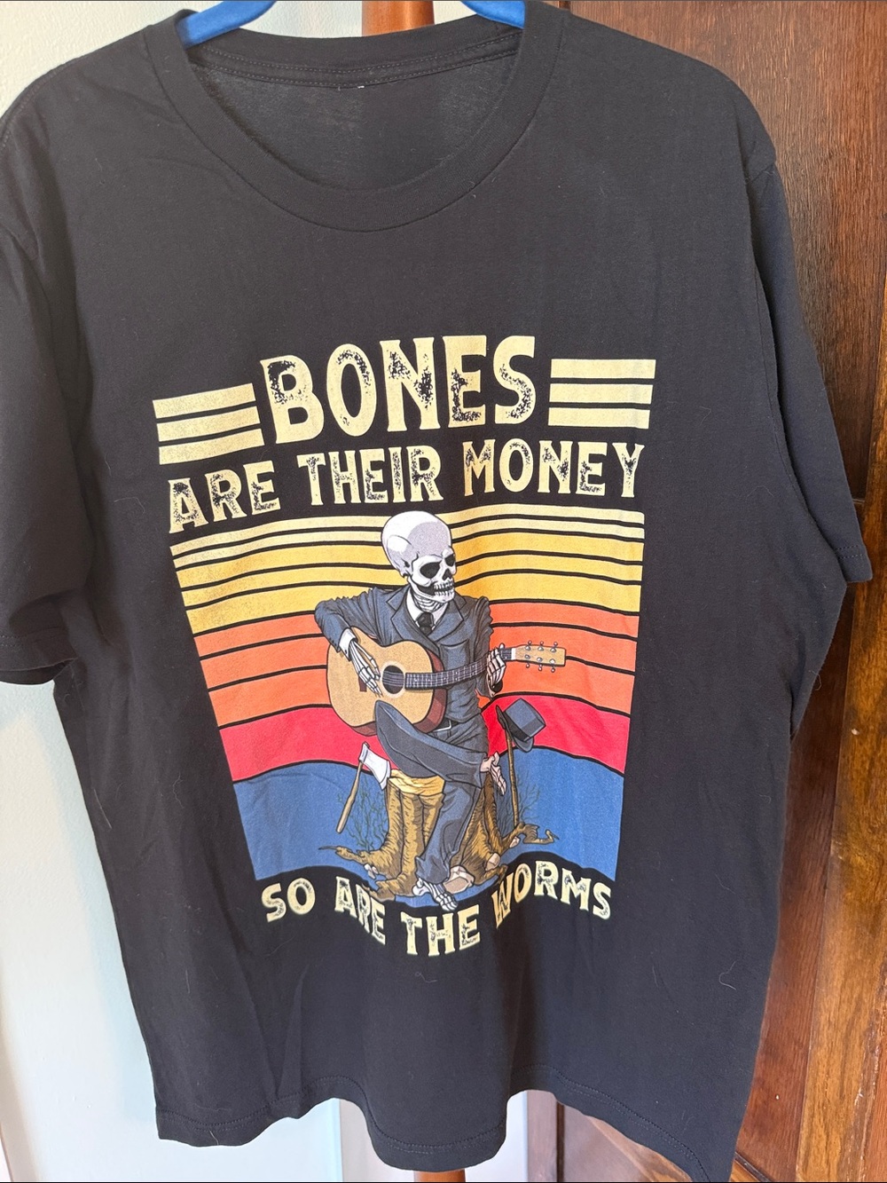 Bones are Their Money T-Shirt Size Large